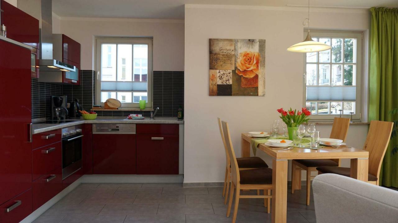 Villa _Duenen vis a_ vis_ _ strand Heringsdorf  Exteriör bild